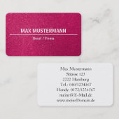 Salon Visitenkarten 名刺 (正面/裏面)