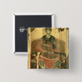 Salonica、12世紀のSt. Demetrius 缶バッジ (正面&裏面)
