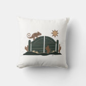 Saloon Doors Chameleon クッション (正面)