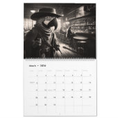 Saloon Safari Calendar カレンダー (3月 2026)