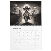 Saloon Safari Calendar カレンダー (2月 2026)
