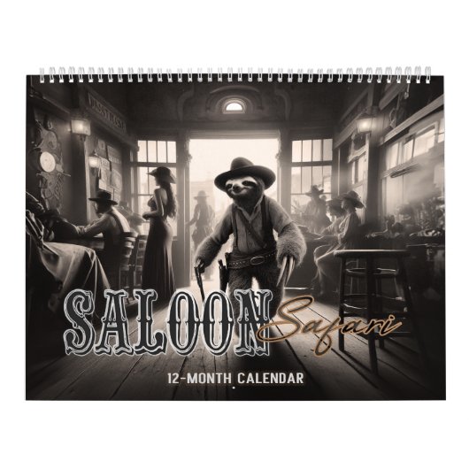 Saloon Safari Calendar カレンダー (カバー)