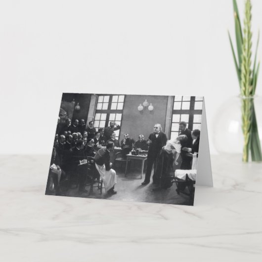 Salpetriereの博士とのCharcotレッスン カード (正面)