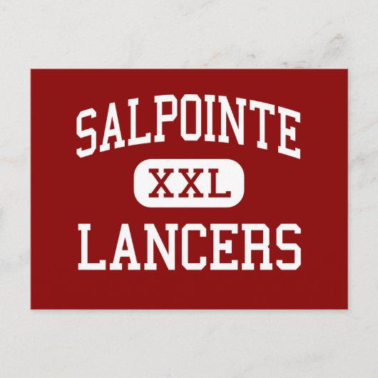 Salpointe – ランサーズ – 高校 – ツーソンアリゾナ ポストカード (正面)