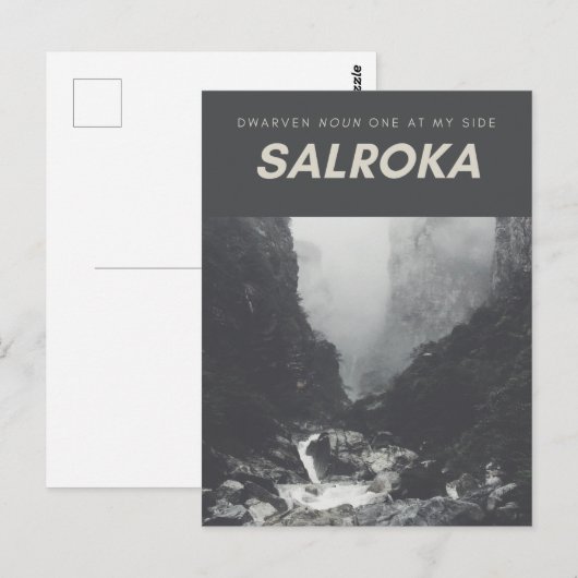 Salrokaはがき ポストカード (正面/裏面)