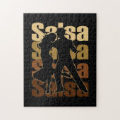 Salsa Dance for a Latin music Dance Salsa ジグソーパズル (縦)
