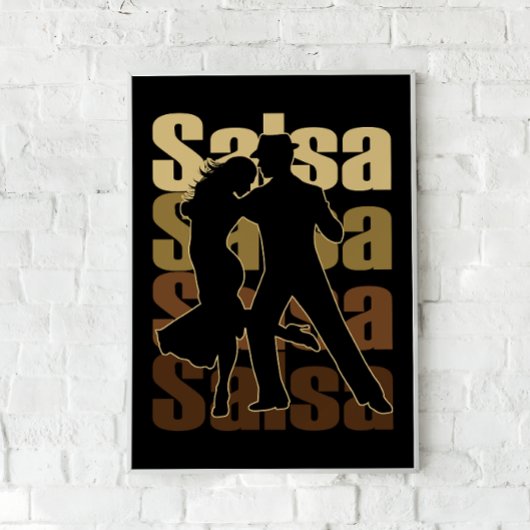 Salsa Dance for a Latin music Dance Salsa ポスター