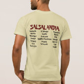 Salsalandia Tシャツ (裏面)