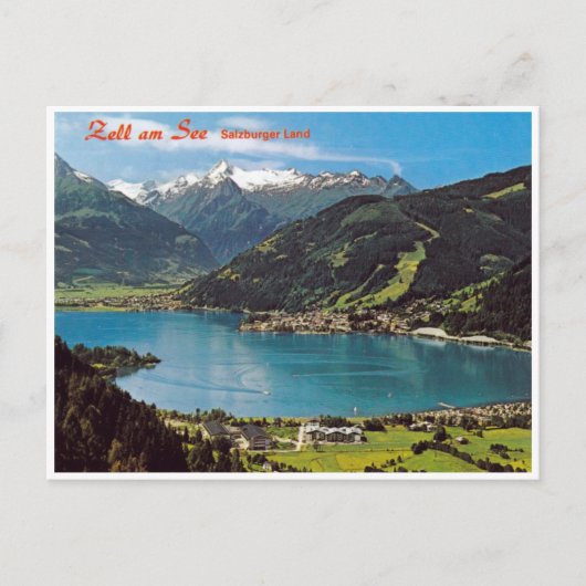 Salsburgオーストリア-郵便はがき ポストカード (正面)