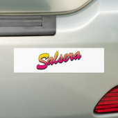 Salsera バンパーステッカー (車上)