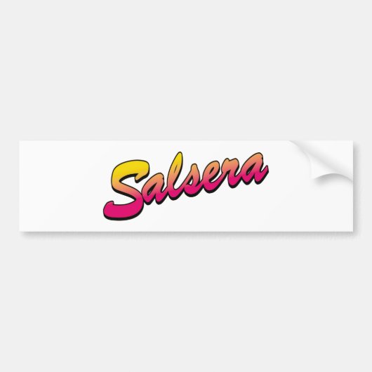 Salsera バンパーステッカー (正面)
