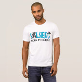 SALSERO - LEAD生まれと踊りのカップルTシャツ Tシャツ (正面フル)