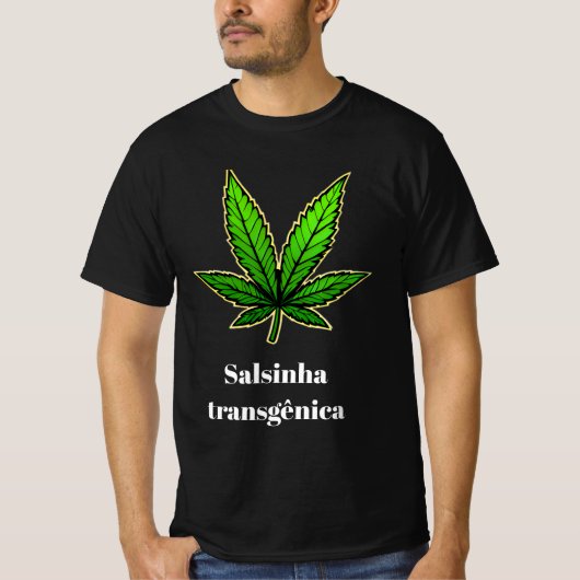 Salsinha transgênica tシャツ (正面)