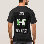 Salsitaの顧問 Tシャツ (裏面)