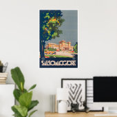 Salsomaggiore Terme Art Italy Poster Italian ポスター (ホームオフィス)