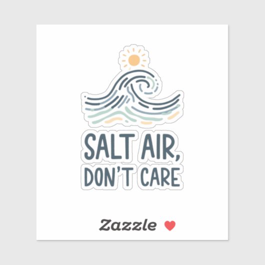 salt air dont care シール (シート)