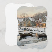 salt air winter 招待状 (正面/裏面)