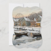 salt air winter 招待状 (正面)