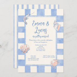 salt and sea 招待状