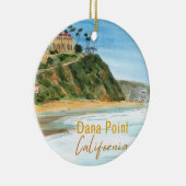 Salt Creek Beach, Dana Point, California セラミックオーナメント (右)