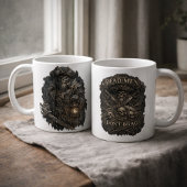 Salt-Cursed Captain Mug – Dead Men Don’t Brag コーヒーマグカップ