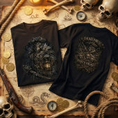 Salt-Cursed Captain T-Shirt – Dead Men Don’t Brag Tシャツ