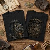 Salt-Cursed Captain T-Shirt – Dead Men Don’t Brag Tシャツ