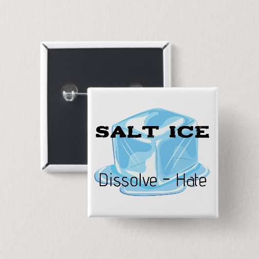 Salt Ice Button 缶バッジ (正面&裏面)