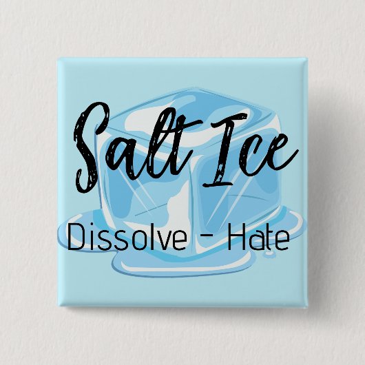 Salt Ice Button 缶バッジ (正面)