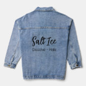 Salt Ice Denim Jacket デニムジャケット (裏面)