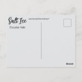 Salt Ice Postcard ポストカード (裏面)