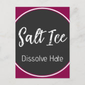 Salt Ice Postcard ポストカード (正面)
