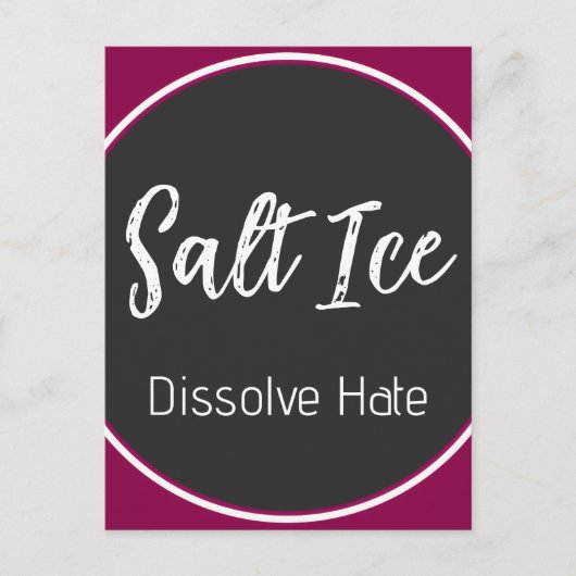 Salt Ice Postcard ポストカード (正面)