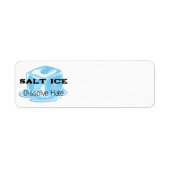 Salt Ice Return Address Label ラベル (正面)