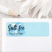 Salt Ice Return Address Label ラベル (インサイチュ)