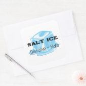 Salt Ice Sticker スクエアシール (封筒)