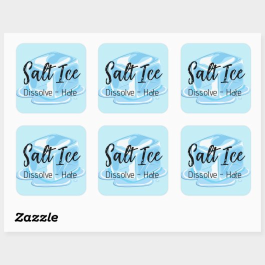 Salt Ice Sticker スクエアシール (シート)