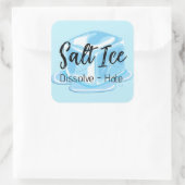 Salt Ice Sticker スクエアシール (バッグ)