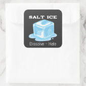 Salt Ice Sticker スクエアシール (バッグ)