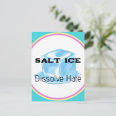 Salt Ice Sticker ポストカード (スタンド正面)