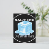 Salt Ice Sticker ポストカード (スタンド正面)