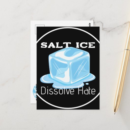 Salt Ice Sticker ポストカード (正面/裏面インサイチュ)