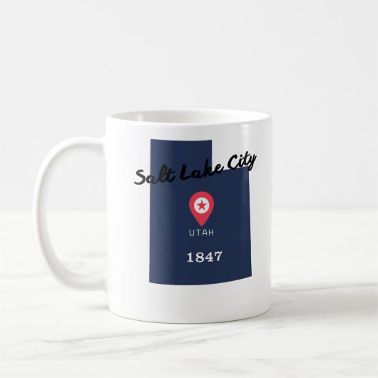Salt Lake City coffee mug  コーヒーマグカップ (左)