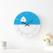 Salt Lake city (Utah) flag Large Clock ラージ壁時計 (ホーム)