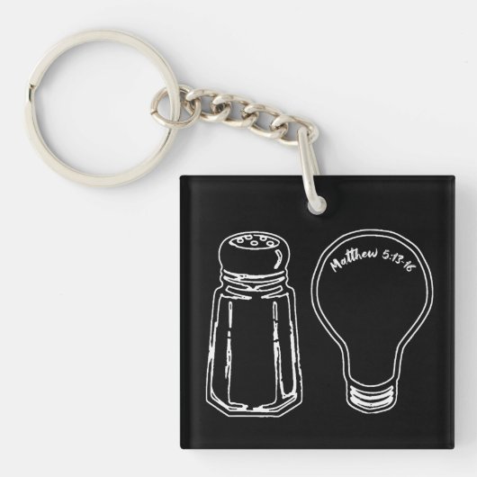 Salt & Light キーホルダー (正面)