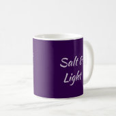 Salt & Light コーヒーマグカップ (正面右)