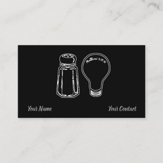 Salt & Light 名刺 (正面)