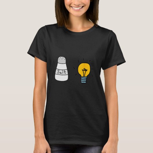 Salt & Light Be Ye Saltバイブルの聖句 Tシャツ (正面)