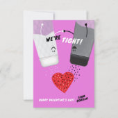 Salt & Pepper Classroom Valentine's Day Card サンキューカード (正面)