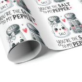 Salt To My Pepper Love Gift Wrapping Paper ラッピングペーパー (ロールコーナー)